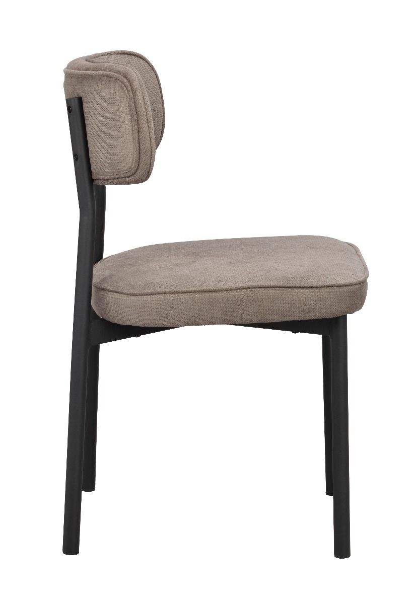 Rowico Paisley tuoli, harmaa/musta