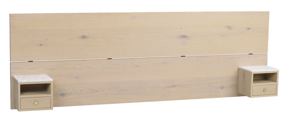 Rowico Whitmore sängynpääty, valkopesty tammi