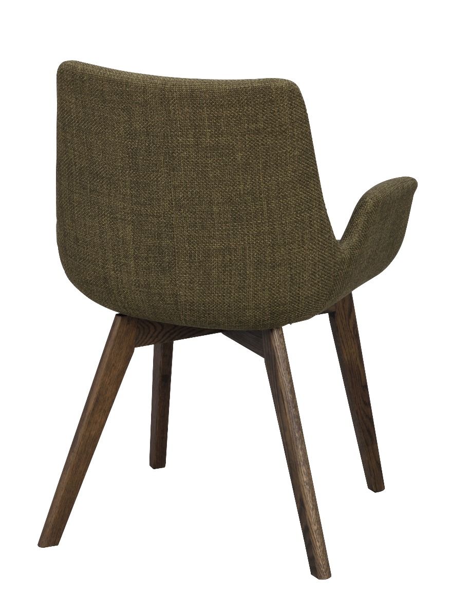 Rowico Drimsdale lepotuoli, vihreä/ruskea