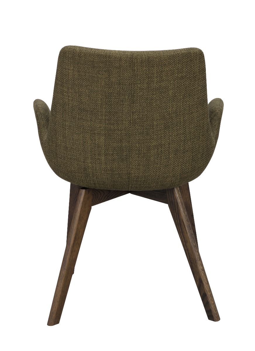 Rowico Drimsdale lepotuoli, vihreä/ruskea