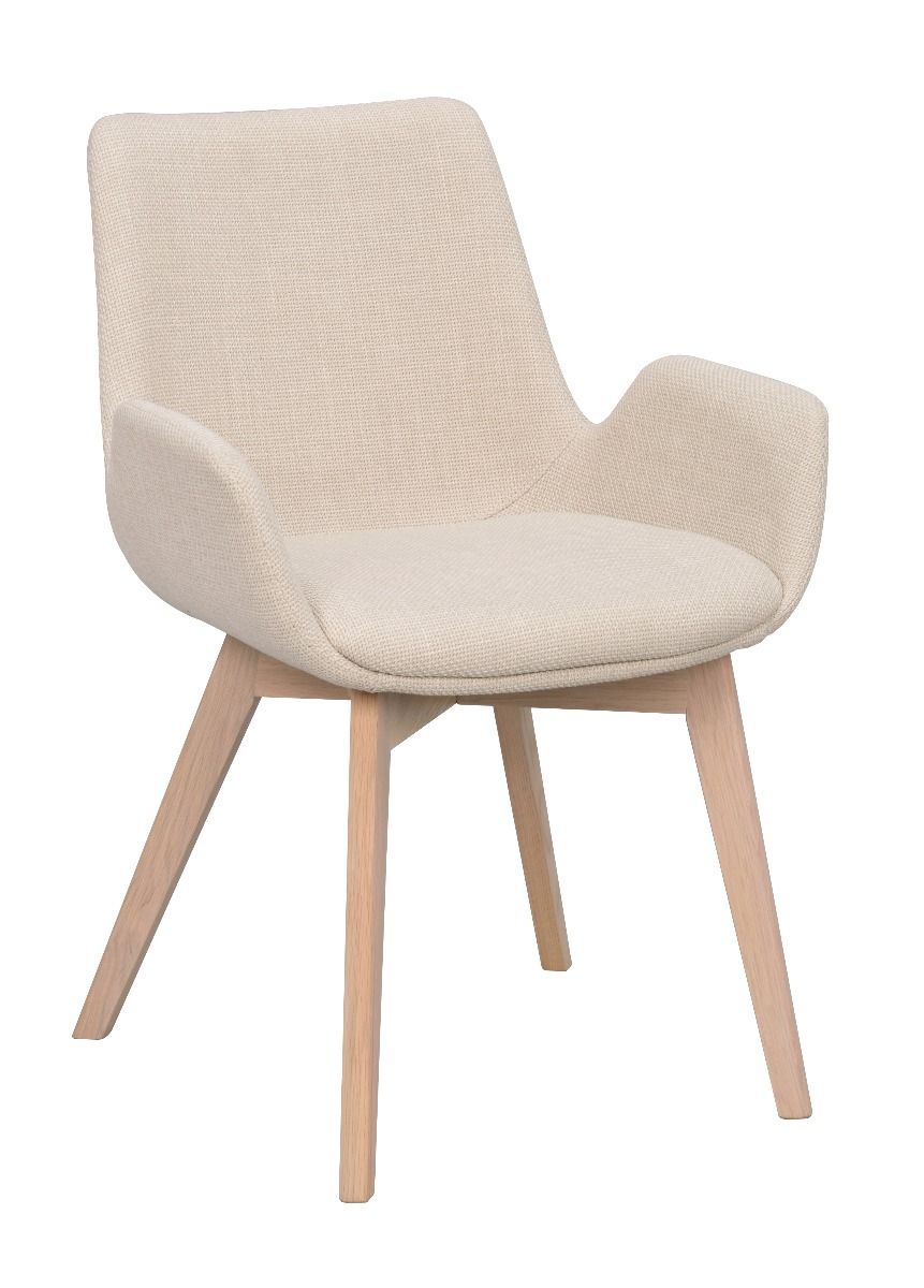 Rowico Drimsdale lepotuoli, beige/valkopesty tammi