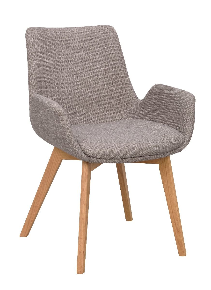 Rowico Drimsdale lepotuoli, harmaa/tammi