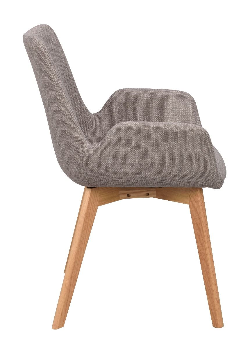 Rowico Drimsdale lepotuoli, harmaa/tammi