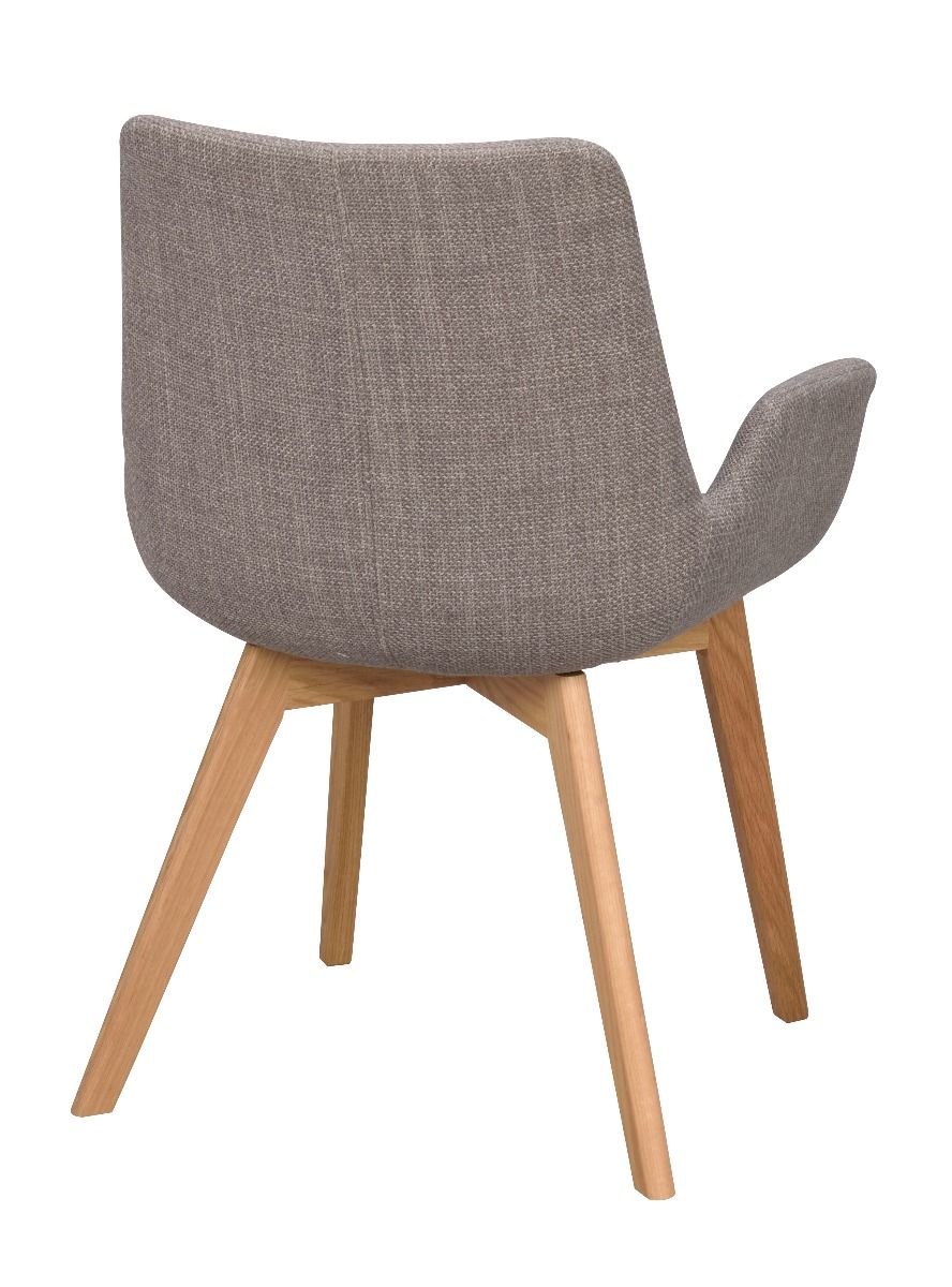 Rowico Drimsdale lepotuoli, harmaa/tammi