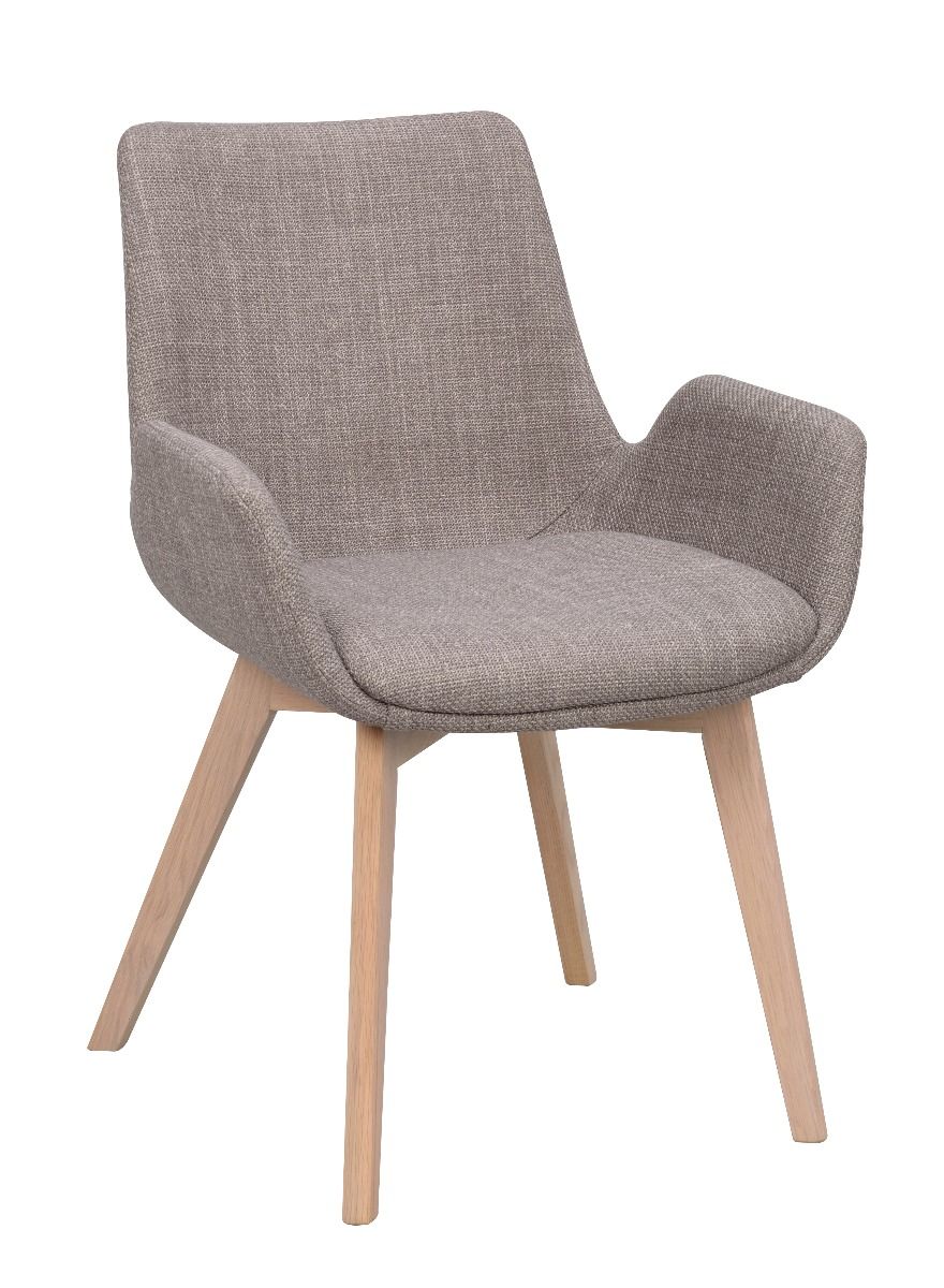 Rowico Drimsdale lepotuoli, harmaa/valkopesty tammi