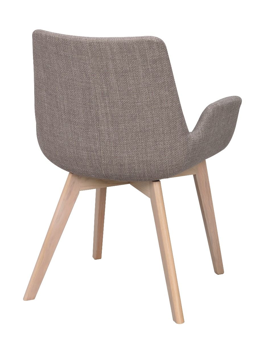 Rowico Drimsdale lepotuoli, harmaa/valkopesty tammi