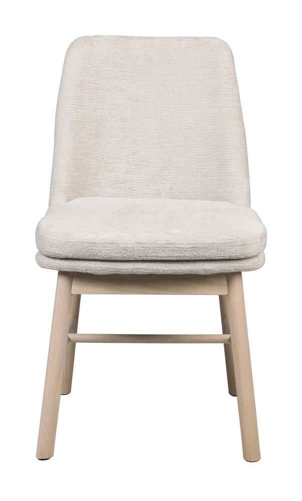 Rowico Amesbury tuoli vaalea beige, valkopestyt tammijalat