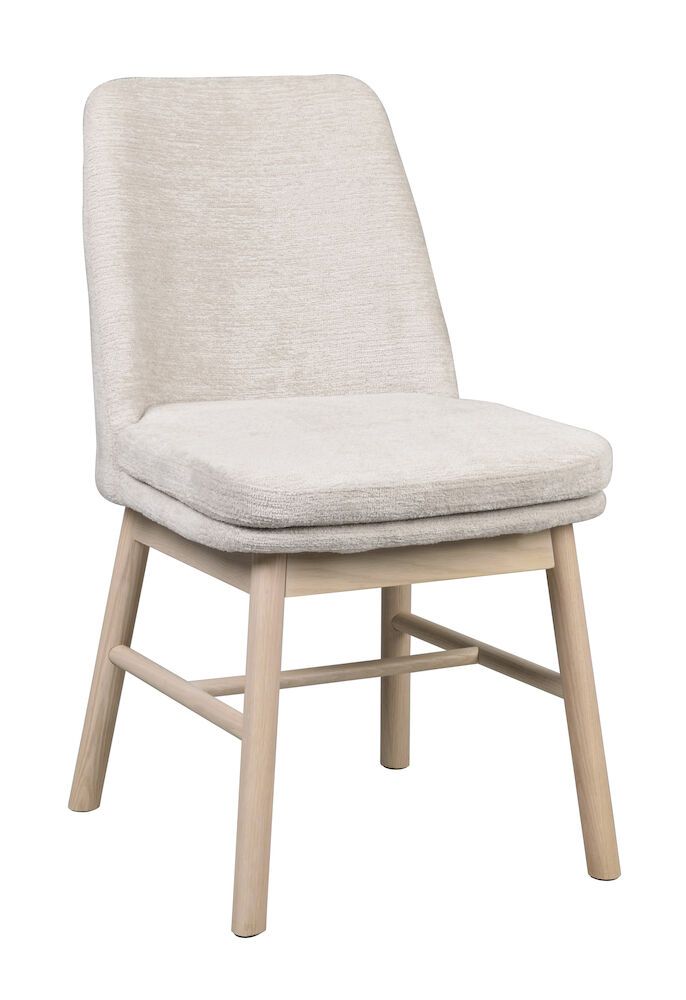 Rowico Amesbury tuoli vaalea beige, valkopestyt tammijalat