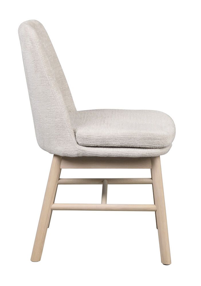 Rowico Amesbury tuoli vaalea beige, valkopestyt tammijalat
