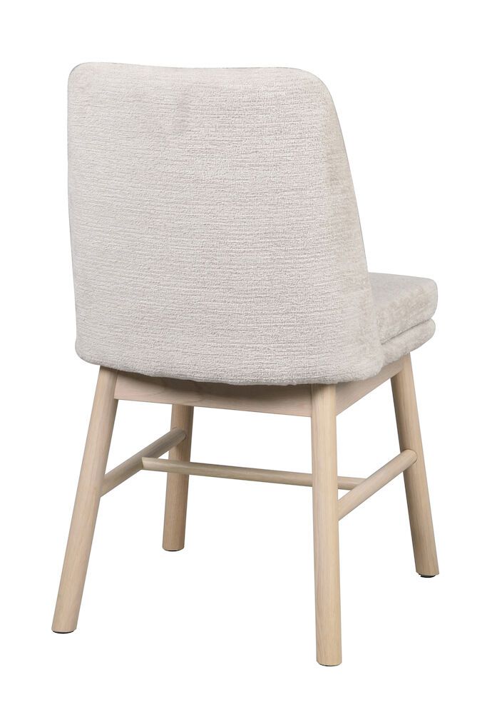 Rowico Amesbury tuoli vaalea beige, valkopestyt tammijalat