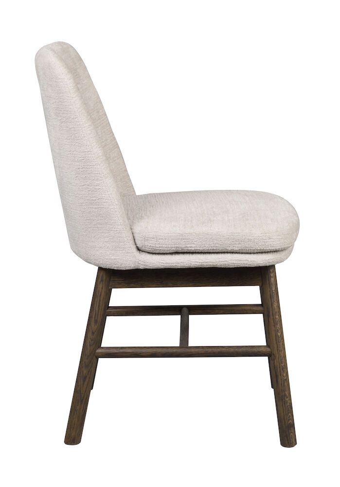 Rowico Amesbury tuoli vaalea beige, ruskeat tammijalat