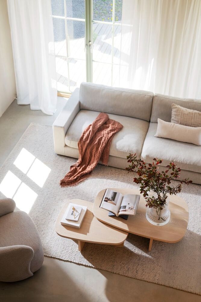 Rowico Billings Sohvapöytä 118cm, valkopesty tammi