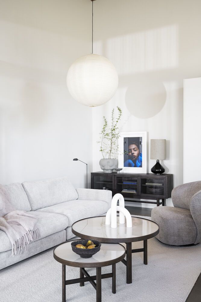 Rowico Marsden sohvapöytä 60cm, beige/ruskea tammi