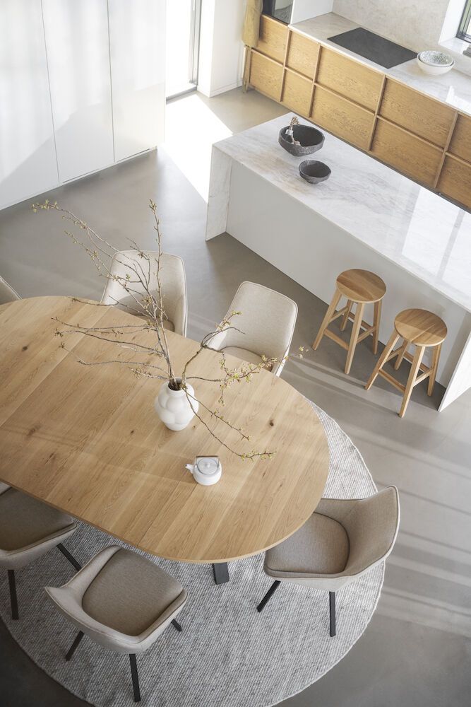 Rowico Maddock ruokapöydän jatkopala 50cm, tammi