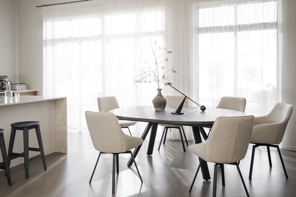 Rowico Maddock ruokapöydän jatkopala 50cm, ruskea