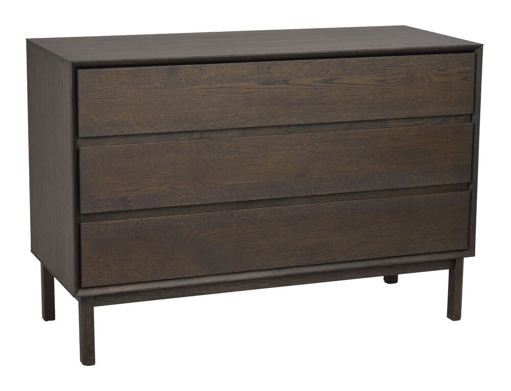 Rowico Mackay leveä lipasto, ruskea tammi