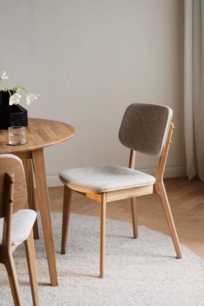 Rowico Barrett tuoli, tammi/beige