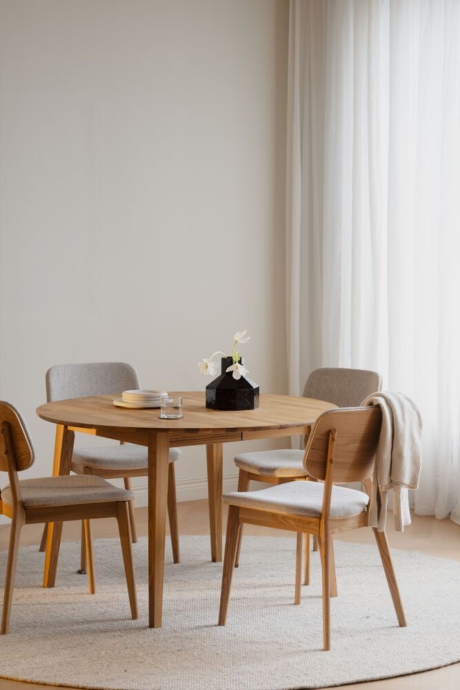 Rowico Barrett tuoli, tammi/beige