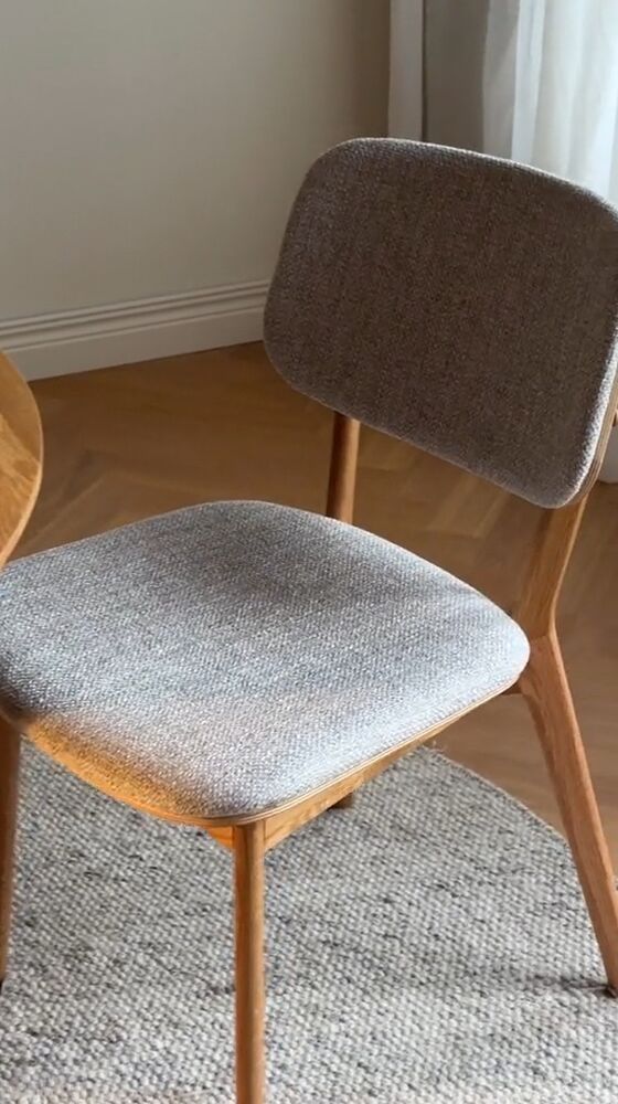 Rowico Barrett tuoli, tammi/beige