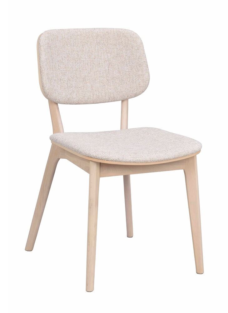 Rowico Barrett tuoli, valkopesty tammi/beige