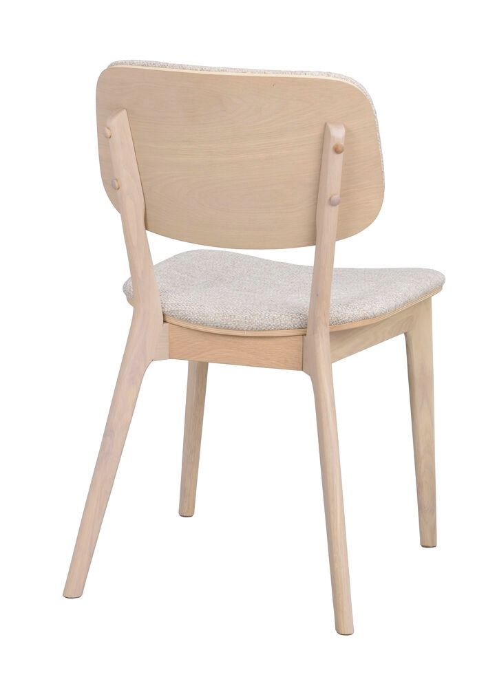 Rowico Barrett tuoli, valkopesty tammi/beige