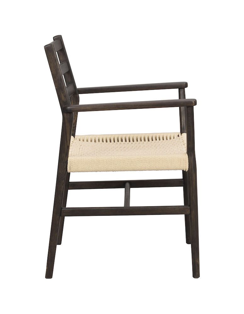 Rowico Harlan käsinojatuoli, ruskea tammi