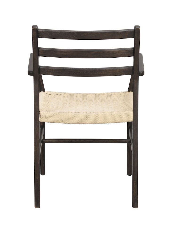 Rowico Harlan käsinojatuoli, ruskea tammi