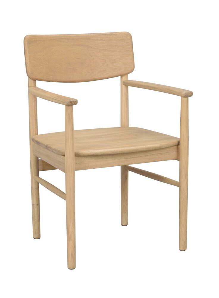 Rowico Maidstone käsinojatuoli, tammi