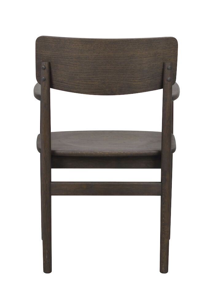 Rowico Maidstone käsinojatuoli, ruskea tammi