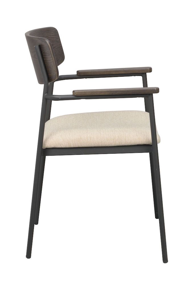 Rowico Maymont käsinojatuoli, ruskea tammi