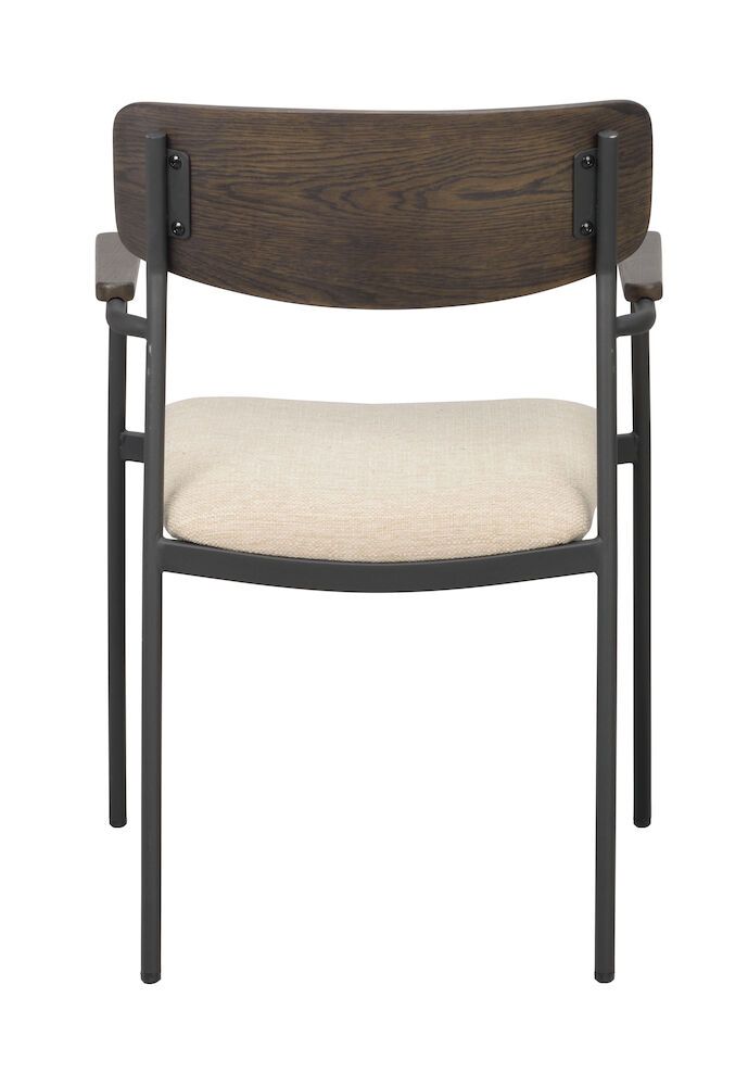 Rowico Maymont käsinojatuoli, ruskea tammi