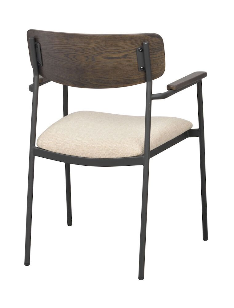 Rowico Maymont käsinojatuoli, ruskea tammi