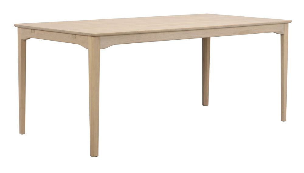 Rowico Markham ruokapöytä 180cm, valkopesty tammi