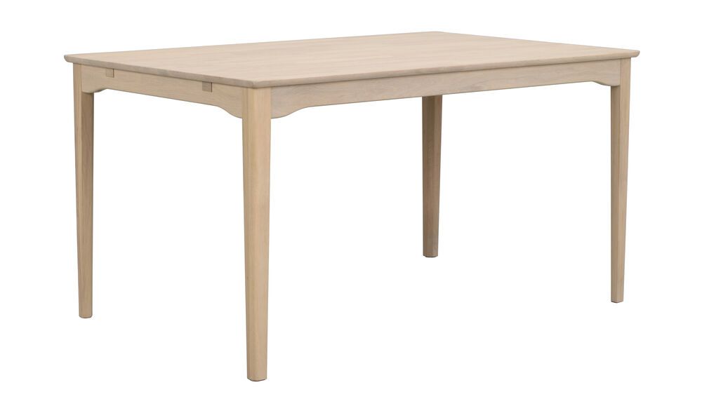 Rowico Markham ruokapöytä 140cm, valkopesty tammi