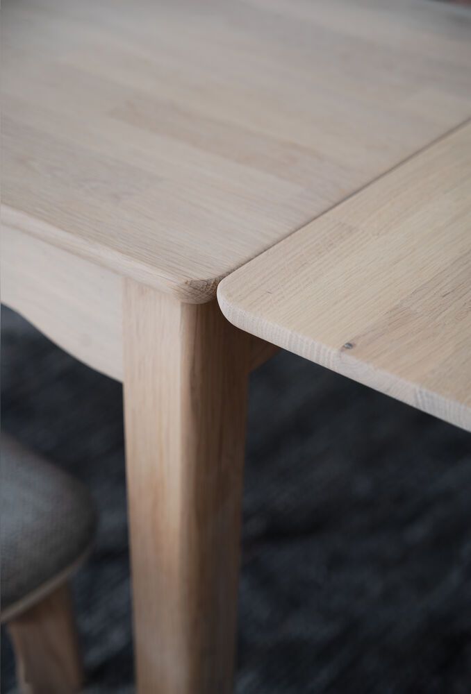 Rowico Markham ruokapöydän jatkopala 45cm, valkopesty tammi