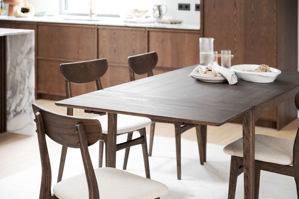 Rowico Markham ruokapöydän jatkopala 45cm, ruskea tammi