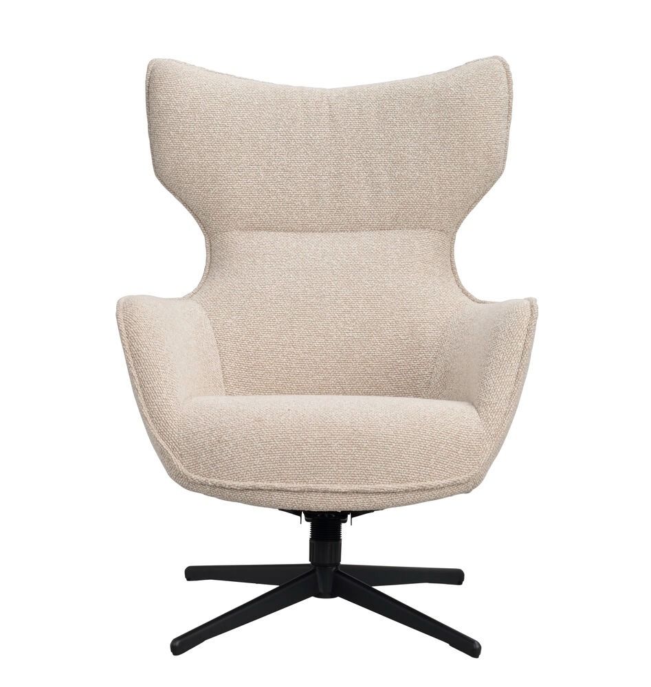 Rowico Jenkins lepotuoli rahilla, beige/musta