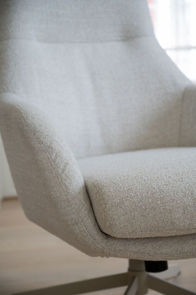 Rowico Conroe lepotuoli, vaalea beige