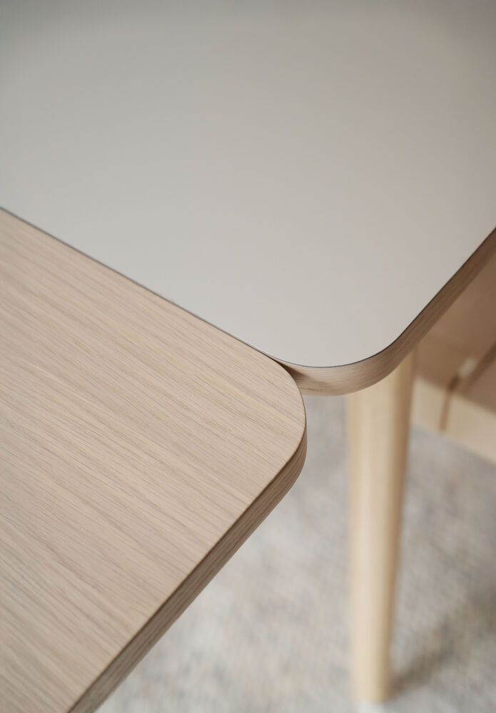 Rowico Fairmount jatkopala 45cm, valkopesty tammi