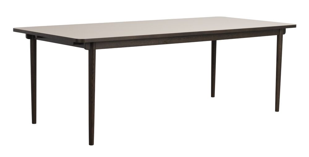 Rowico Fairmount ruokapöytä, ruskea/beige