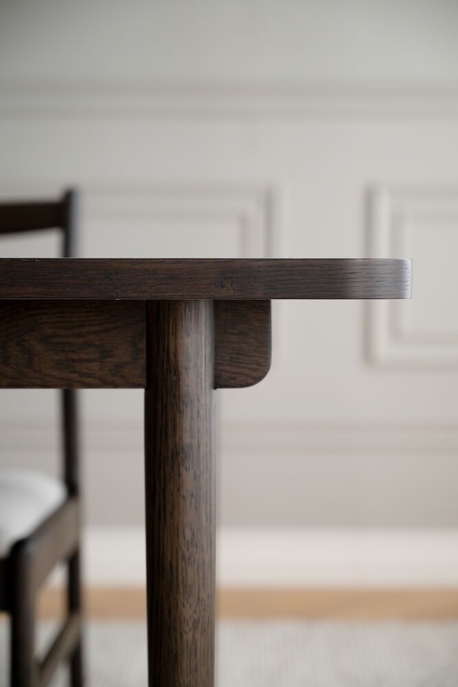 Rowico Fairmount ruokapöytä, ruskea/beige