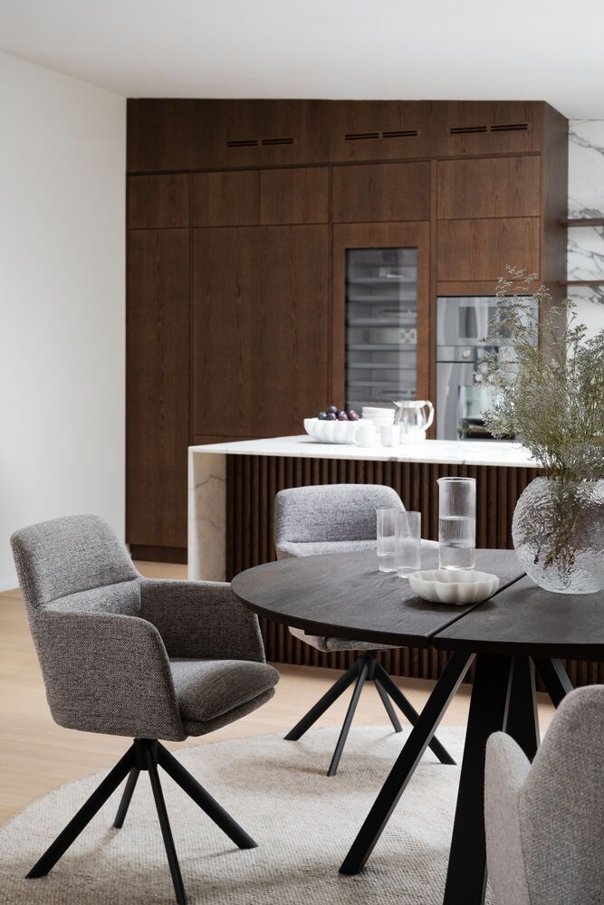 Rowico Gladstone tuoli, tumma beige