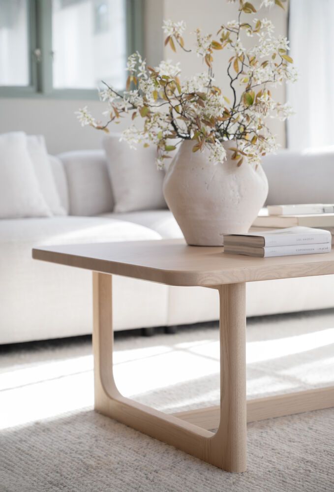 Rowico Driscoll Sohvapöytä 160cm, valkopesty tammi