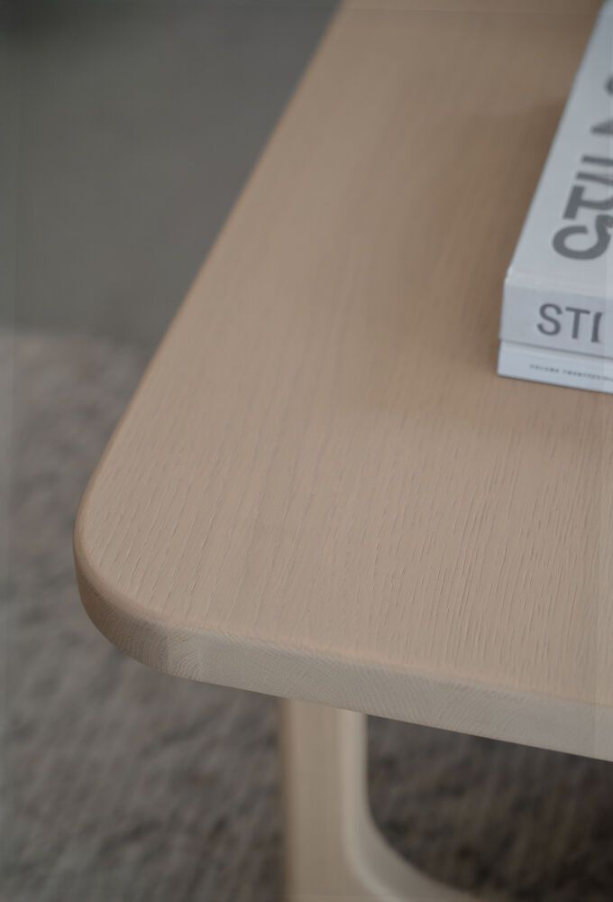 Rowico Driscoll Sohvapöytä 160cm, valkopesty tammi