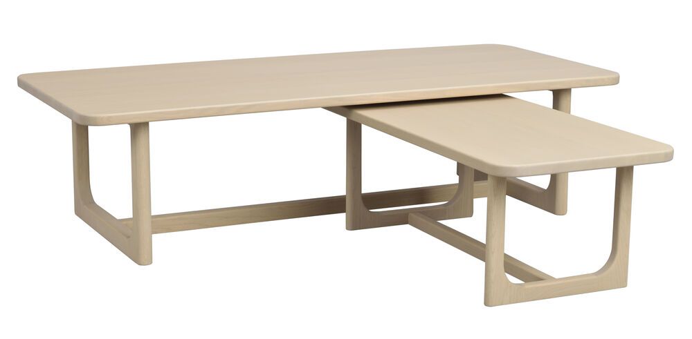 Rowico Driscoll Sohvapöytä 160cm, valkopesty tammi