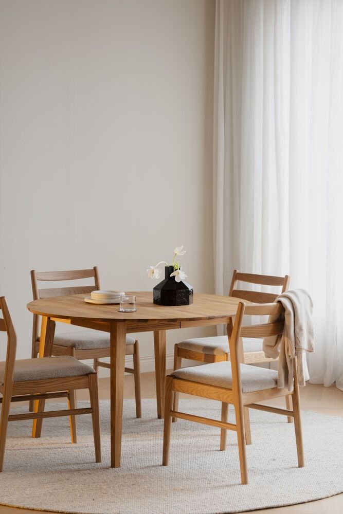 Rowico Kerwin tuoli, tammi/beige