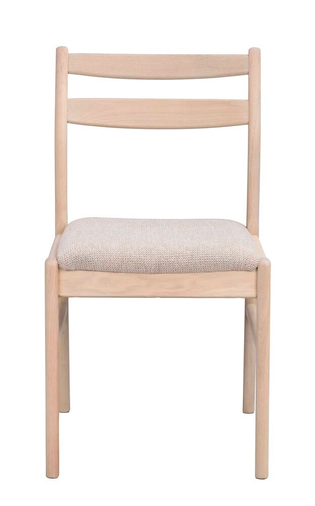 Rowico Kerwin tuoli, valkovahattu tammi/beige