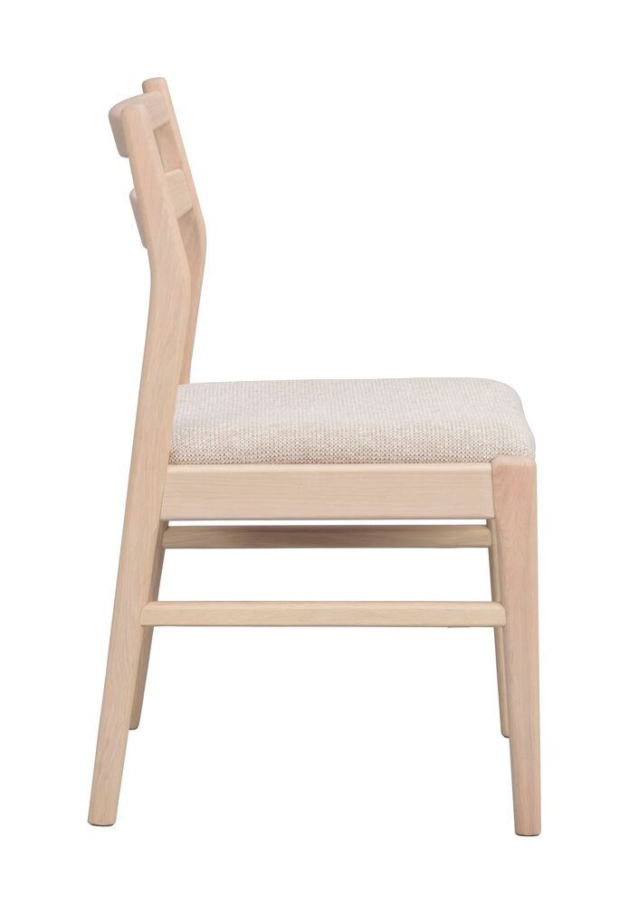 Rowico Kerwin tuoli, valkovahattu tammi/beige