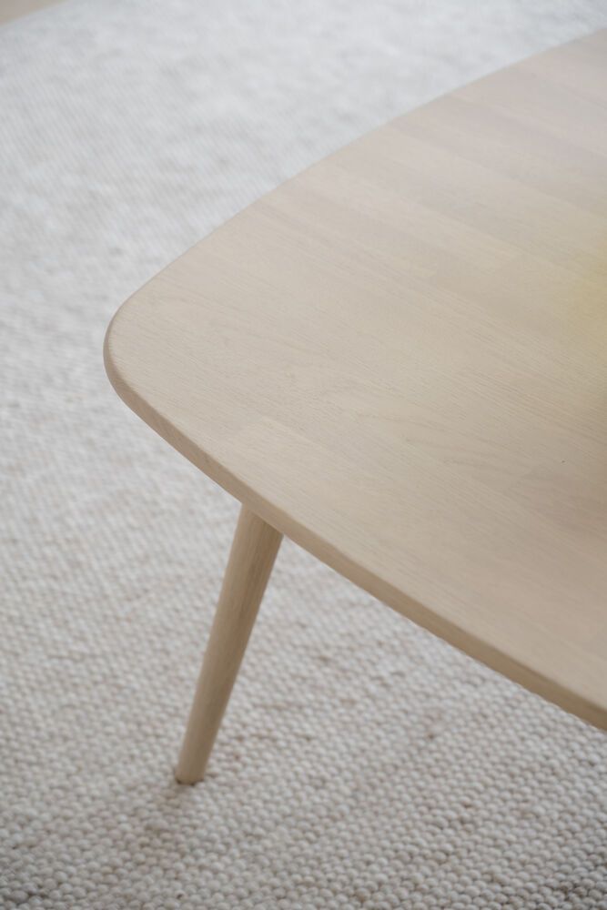 Rowico Tompkins sohvapöytä 90x90, valkopesty tammi