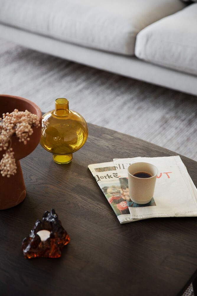 Rowico Tompkins sohvapöytä 90x90, ruskea tammi